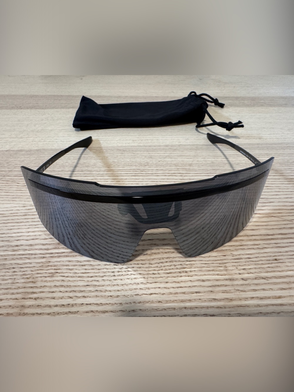 Nike Echo Shield Mirror Black Sunglasses